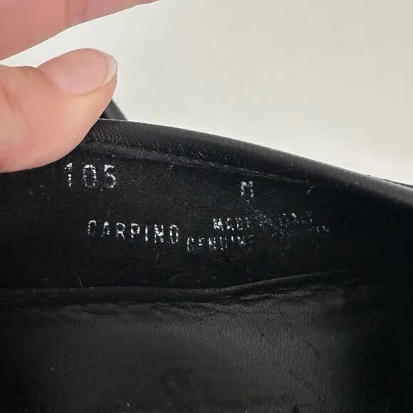 Bally Loafers Mens 7 US Leather Tassel Shoes Carpino Vintage