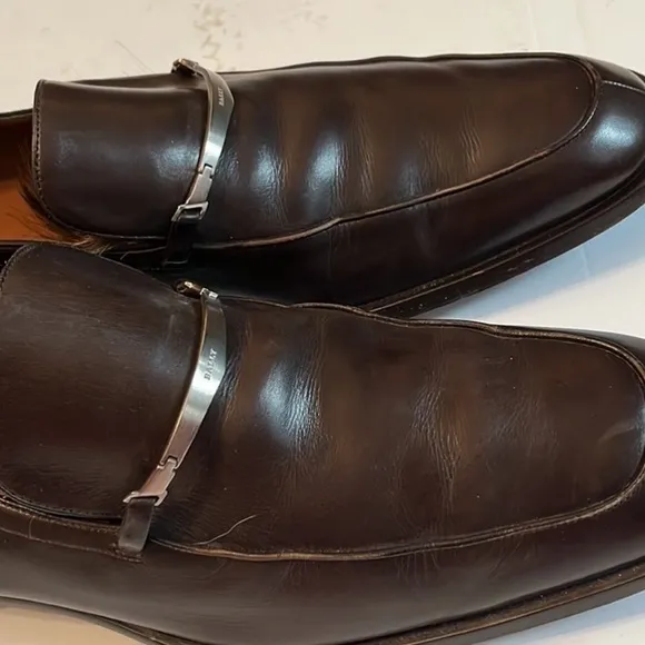 BALLY Styleflex Aulis Loafers Dress Shoes Sz UK 9E - US 10D Men