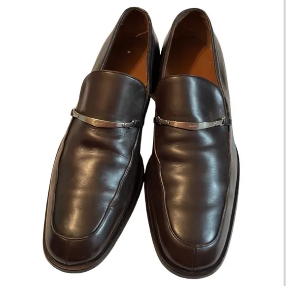 BALLY Styleflex Aulis Loafers Dress Shoes Sz UK 9E - US 10D Men
