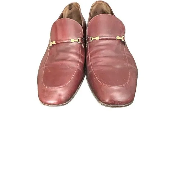 BALLY Farsene SoftChain Cordovan Color Made InFrance Men SZ10 E