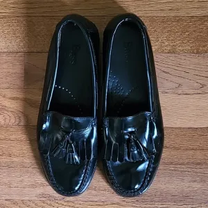 Bass Quimby Men's Black Loafers With Tassels Size 7.5