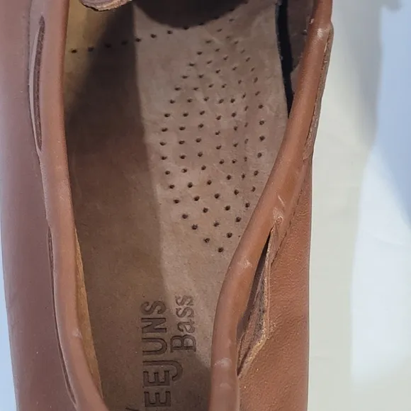 Bass Weejuns Marrietta ll Brown Tassle &amp; Keltie Leather Loafers