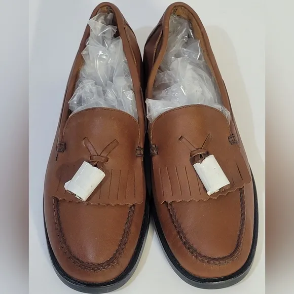 Bass Weejuns Marrietta ll Brown Tassle &amp; Keltie Leather Loafers