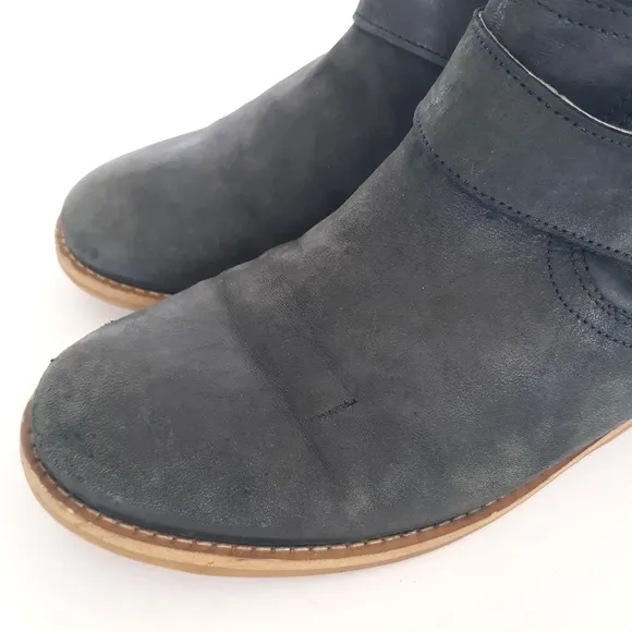 Bata Shoes Leather Boots Ankle Grey size 39