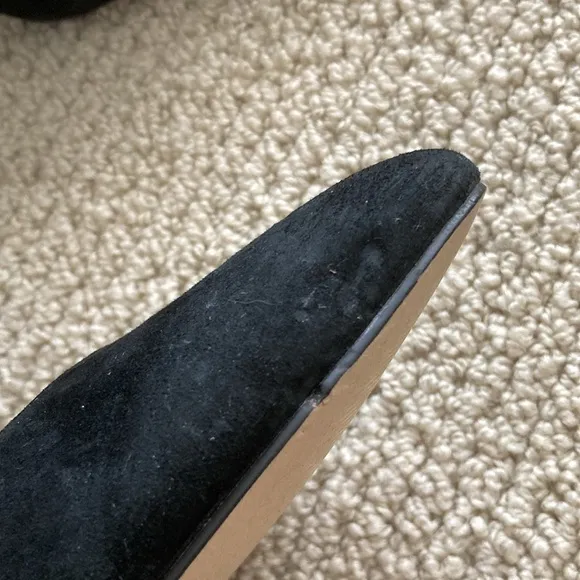 BCBGeneration Black Block High Heels Ankle Wrap Around Straps Shoes Size 8.5