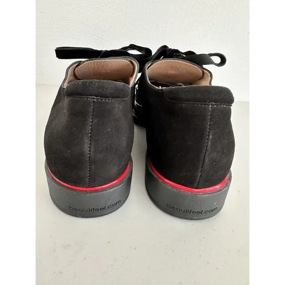 Beautifeel Tora Oxford Shoes Women Size EU 41 US 10-10.5 Black **Insoles Missing