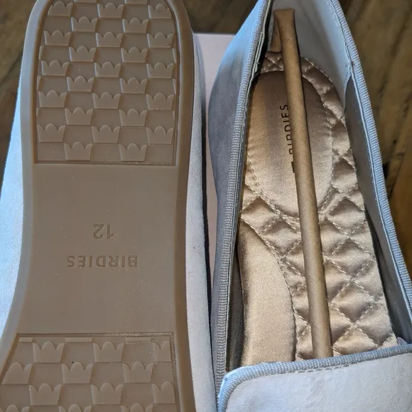 Birdies The Starling Shadow Light Gray Size 12
