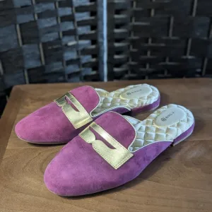 Birdies Women's Purple and Gold Shoes