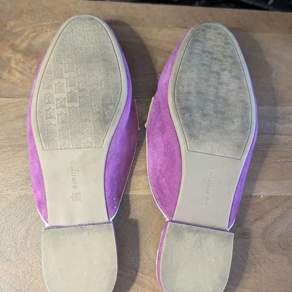 Birdies Women's Purple and Gold Shoes
