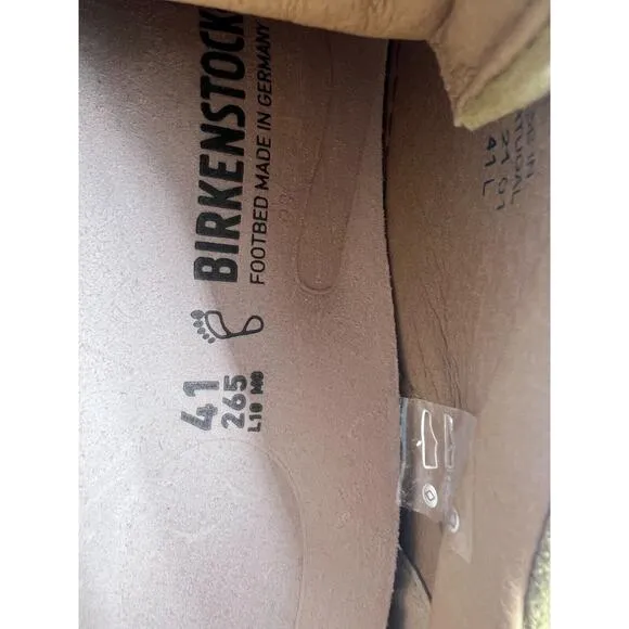 Birkenstock Bend Low Khaki Suede Shoes Size W10/M8 NEW📦