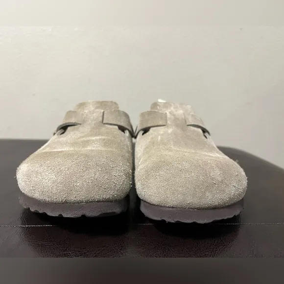 Birkenstock Boston Soft Footbed Unisex Clog Taupe Women’s 9 Men’s 7