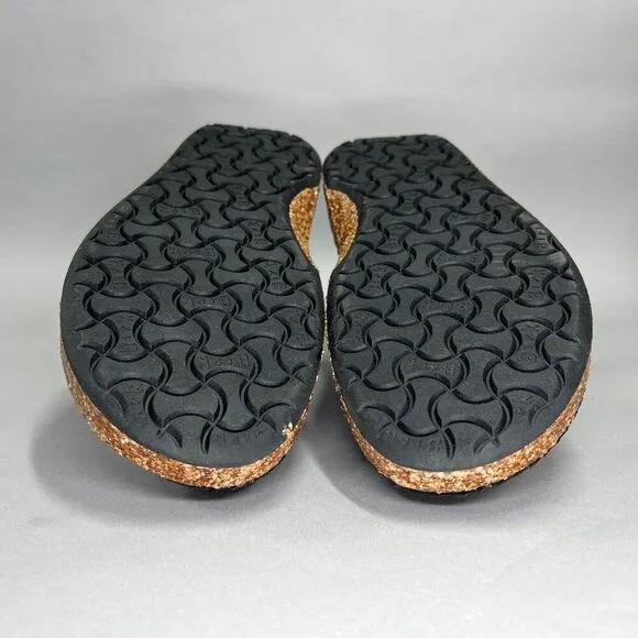 Birkenstock Gary Shoes Men's Size 8.5 Black Suede Lace Up Sneakers