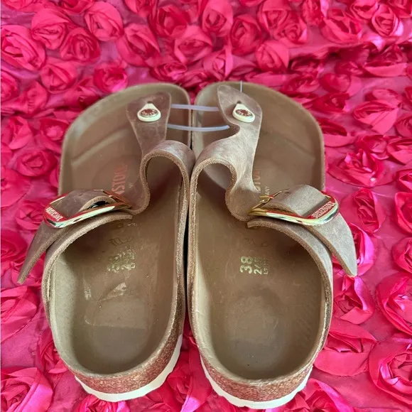 Birkenstock Gizeh Big Buckle Oiled Leather
