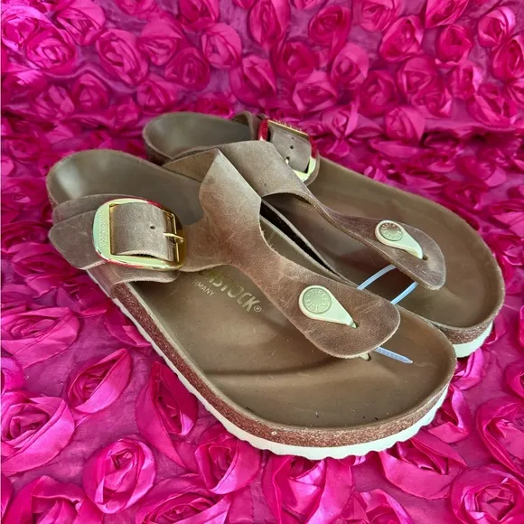 Birkenstock Gizeh Big Buckle Oiled Leather