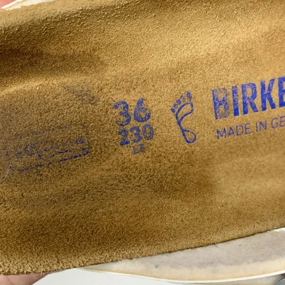 Birkenstock Gizeh Floral Birko-Flor Soft Footbed Sandals Shoes Women 5 to 5 1/2