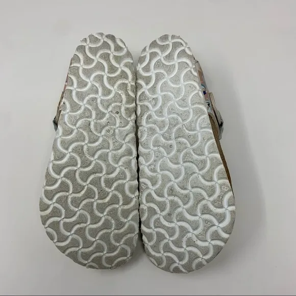 Birkenstock Gizeh Floral Birko-Flor Soft Footbed Sandals Shoes Women 5 to 5 1/2