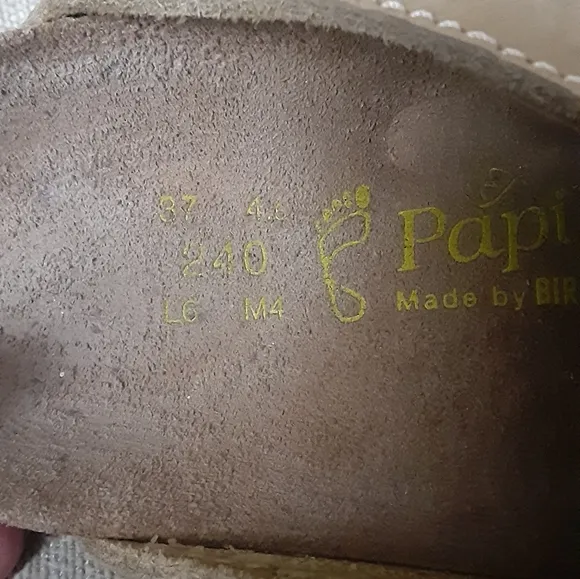 Birkenstock Papillio Tan leather Mule