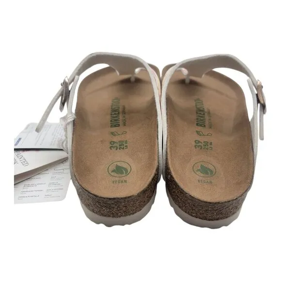 BIRKENSTOCK Shoes Women 39 Gizeh BS Birko Flor VEGAN Sandal WATERCOLOR FLOWER