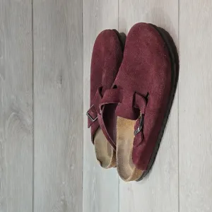 Birkenstock Women Boston Clog shoes mule sz 41/10 Narrow