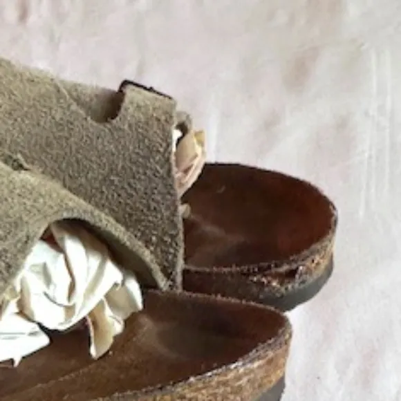 Birkenstock ZURICH Size 40 Taupe Suede​​​​​