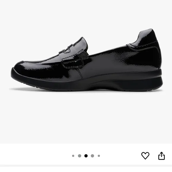 Black Clarks Women's Loafers