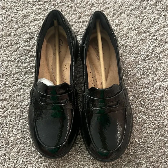 Black Clarks Women's Loafers