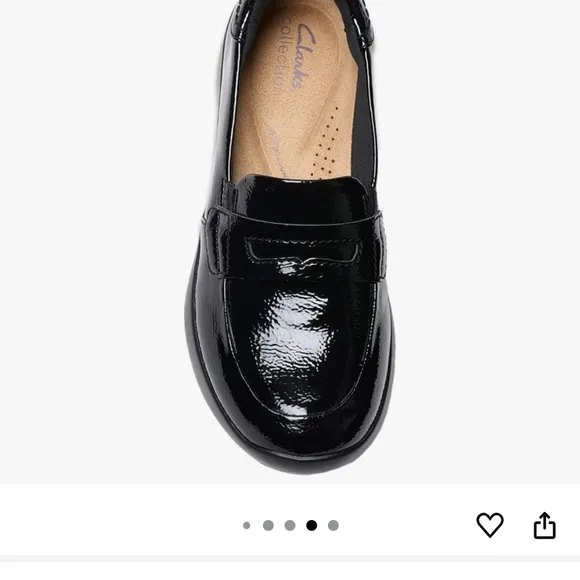 Black Clarks Women's Loafers