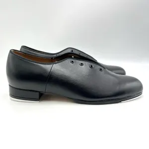 Bloch Men's S0301M Jazz Tap Black Leather Lace Up Tap Dance Shoes Size 7 New