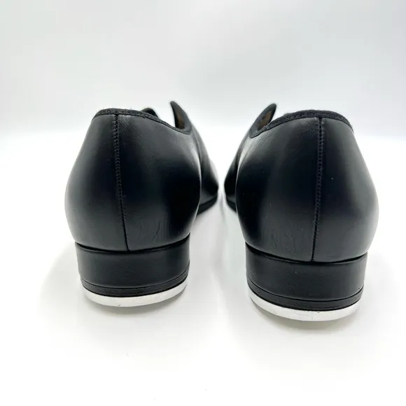 Bloch Men's S0301M Jazz Tap Black Leather Lace Up Tap Dance Shoes Size 7 New