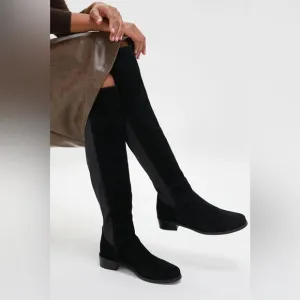 Blondo Black Suede Waterproof Velma Boots