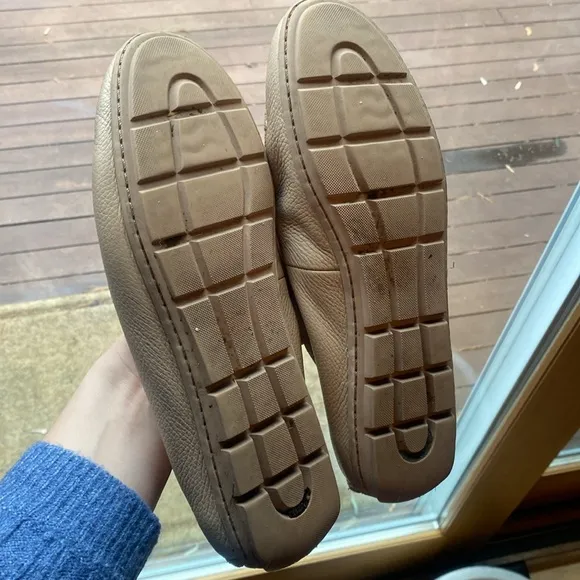 Blush Pink Coach Mary Lock Up Loafers Moccasins 10B