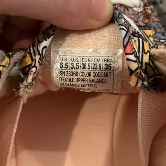 Bobs by Sketchers Cat Print Shoes Size 6.5