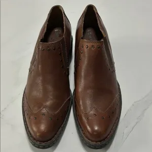 Born Leather Slip-On Shoes
