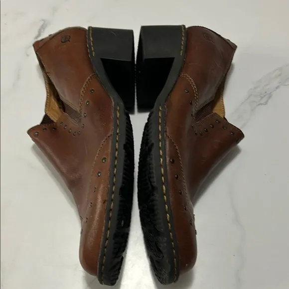 Born Leather Slip-On Shoes