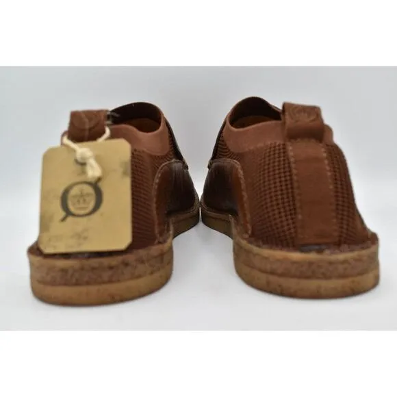 Born Mens Size 8.5 Samuel Tan Bourbon Full Grain Leather Slip On Loafers Shoes
