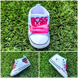 BOSS Baby Embellished Baby Shoes