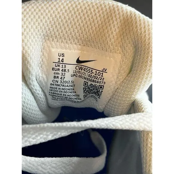BRAND NEW Nike Air Max SC White Game Royal Shoes Sneakers CW4555-101 Men Size 13