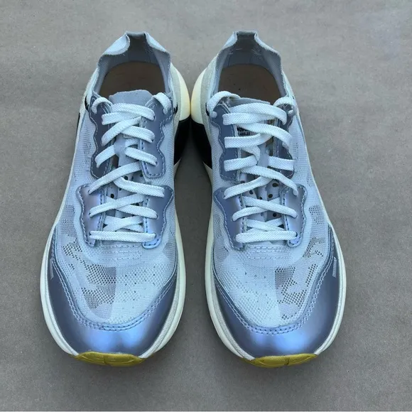 BRANDBLACK Spector Supercritical Jetlon Vibram Runner Shoes Silver Blue Women 7