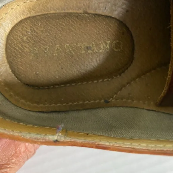 Brantano Men's Brown Manufactured Burnish Leather Casual Lace Up Shoe US Size 10