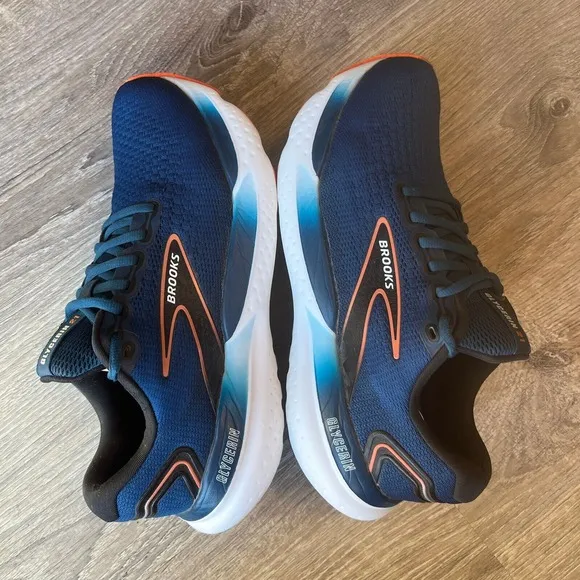 Brooks Glycerin 21 GTS Running Shoes Blue Mens 8 UK 7 EU 41