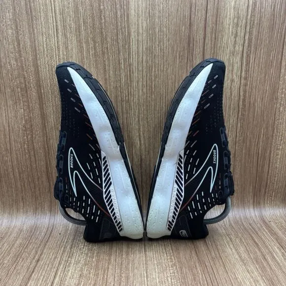 Brooks Glycerin GTS 20 Womens Size 11 B (men 9.5) Black Running Shoes Sneakers