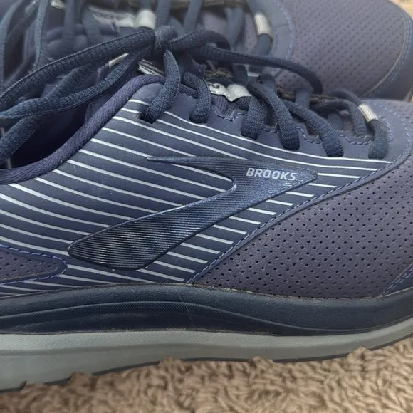 Brooks Men Addiction WLK Men's Navy Athletic Sneakers Shoes Size 9