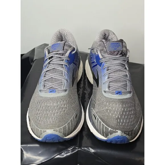 Brooks Mens Adrenaline GTS 18 1102711D015 Gray Running Shoes Sneakers Size 12 D‎
