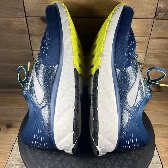 Brooks Men's Size 11.5 Glycerin 16 Blue Comfort Running Lace Up Athletic Shoes