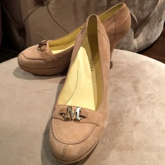 Bruno MAGLI Logo Loafer Shoes NWOTS