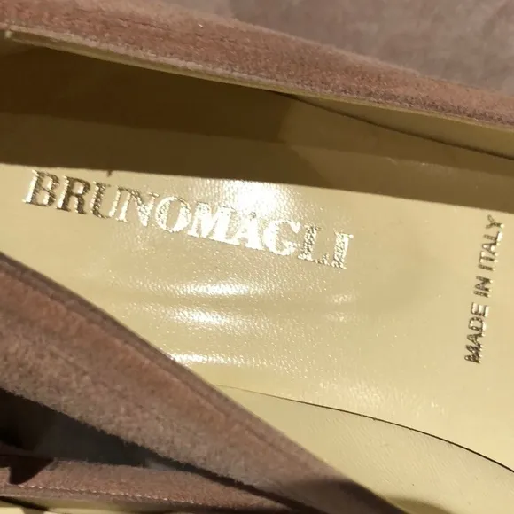 Bruno MAGLI Logo Loafer Shoes NWOTS