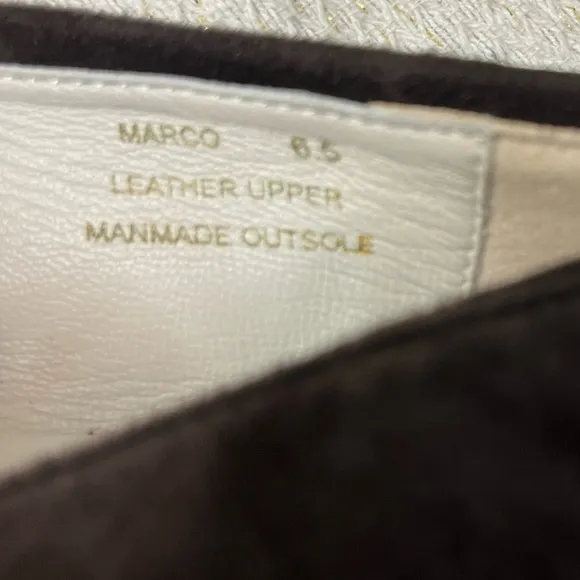 Bruno Magli Marco Suede Loafers Size US 6.5 EU 36.5 Brown Horsebit Preppy Italy