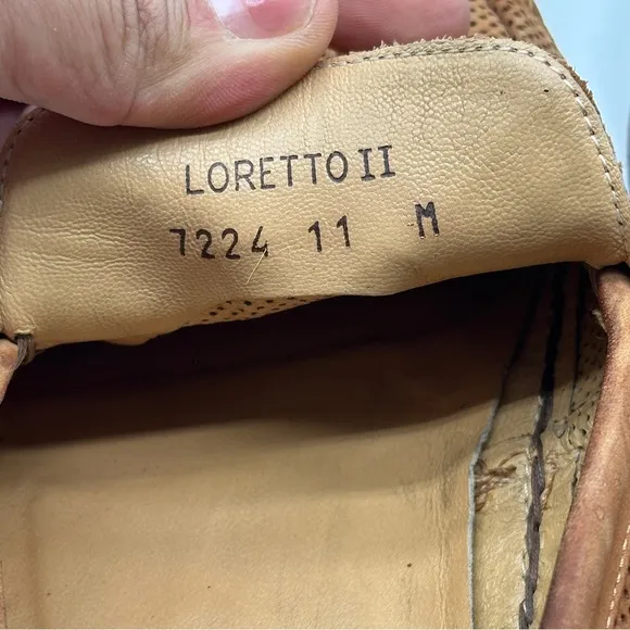 Bruno Magli Tan Leather Suede Loafers Men’s Size 11  M