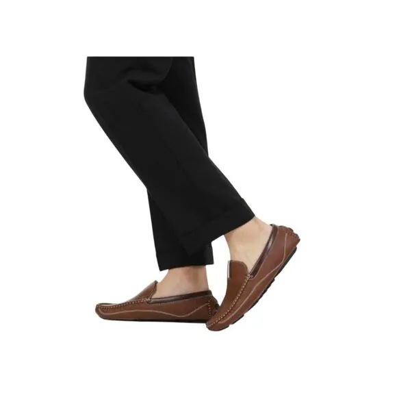 Bruno Marc Driving Moccasins Loafers Mens 13 Brown Slip On Shoes Italian Style