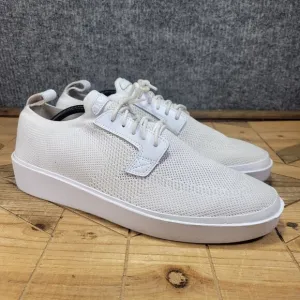 BYLT Mens Lido Knit Sneakers Shoes White Synthetic Lace Up Size 12 Comfort